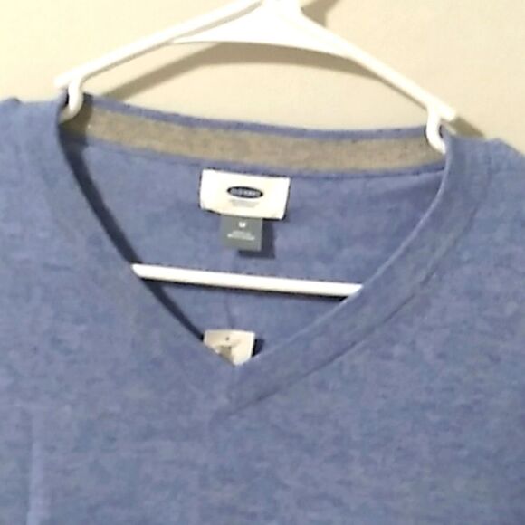 Old Navy Mens Blue V Neck Sweater. NWT - Picture 5 of 8